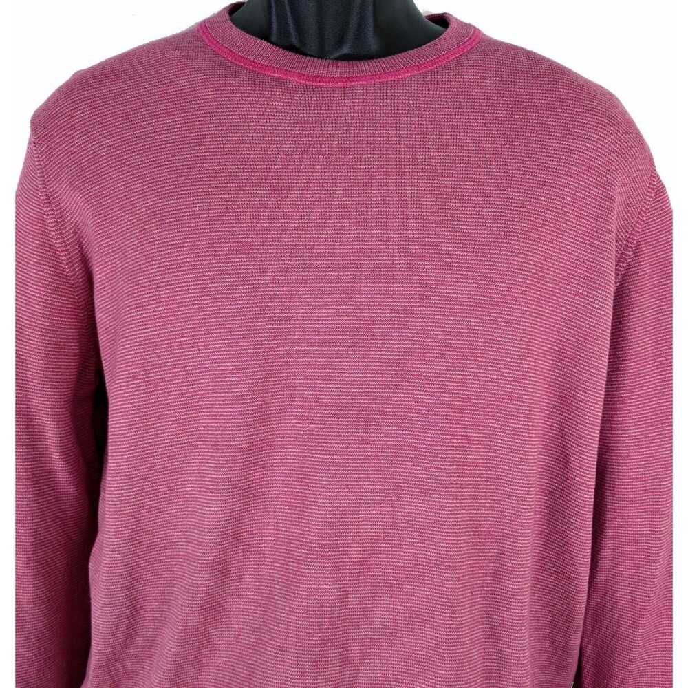 Codice 100% Cotton Pink Crew Neck Pullover Sweater EU Size 52 / US Size X